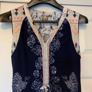 Anthropologie tunic tank top, S